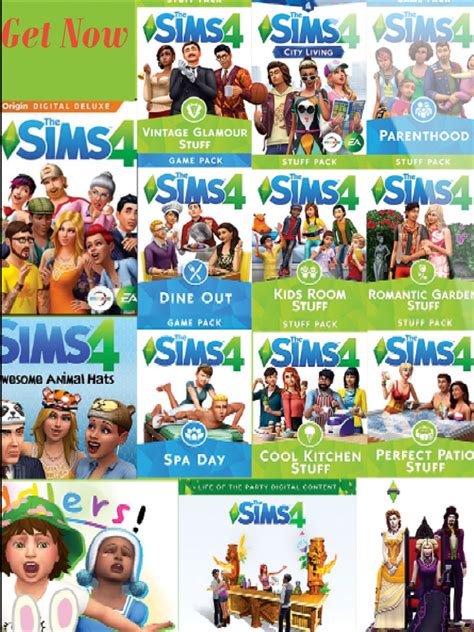 sims 4 dlc|sims 4 dlc liste.